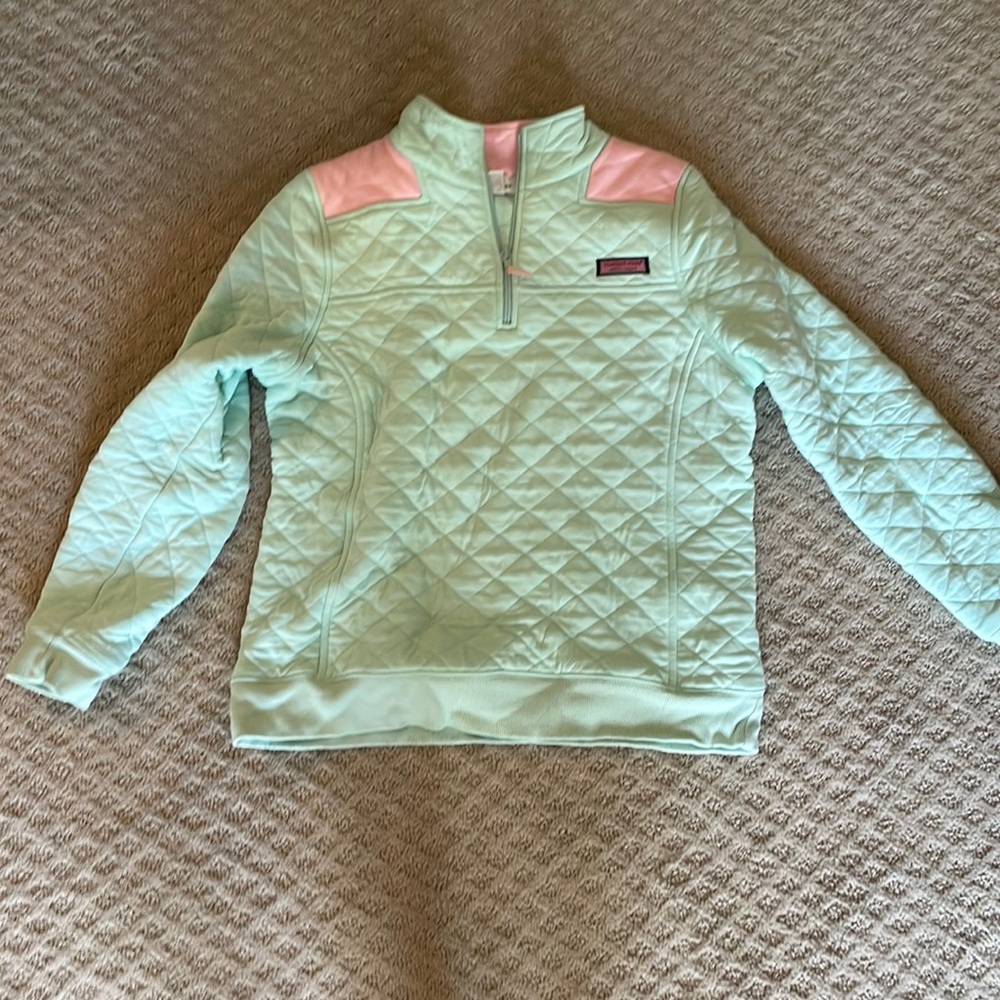 Vineyard Vines Quilted RARE Womens Shep Shirt S